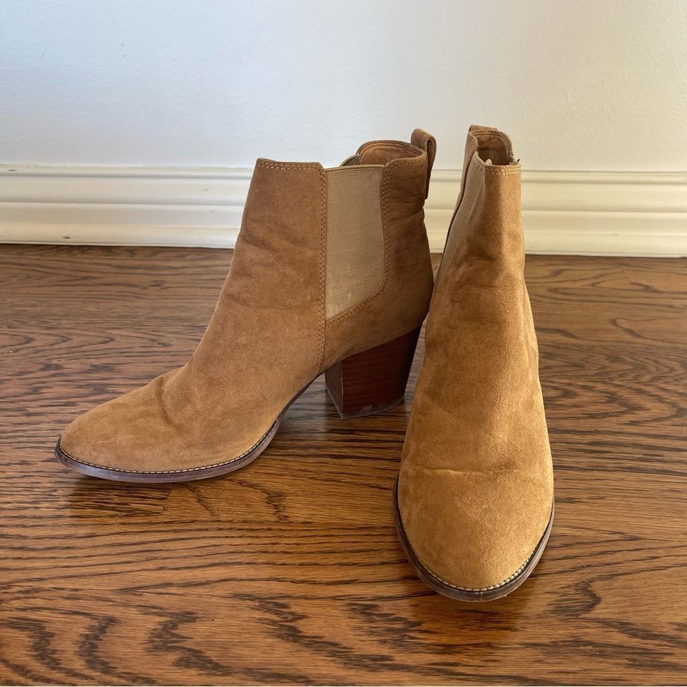 J Crew Suede Ankle Boot